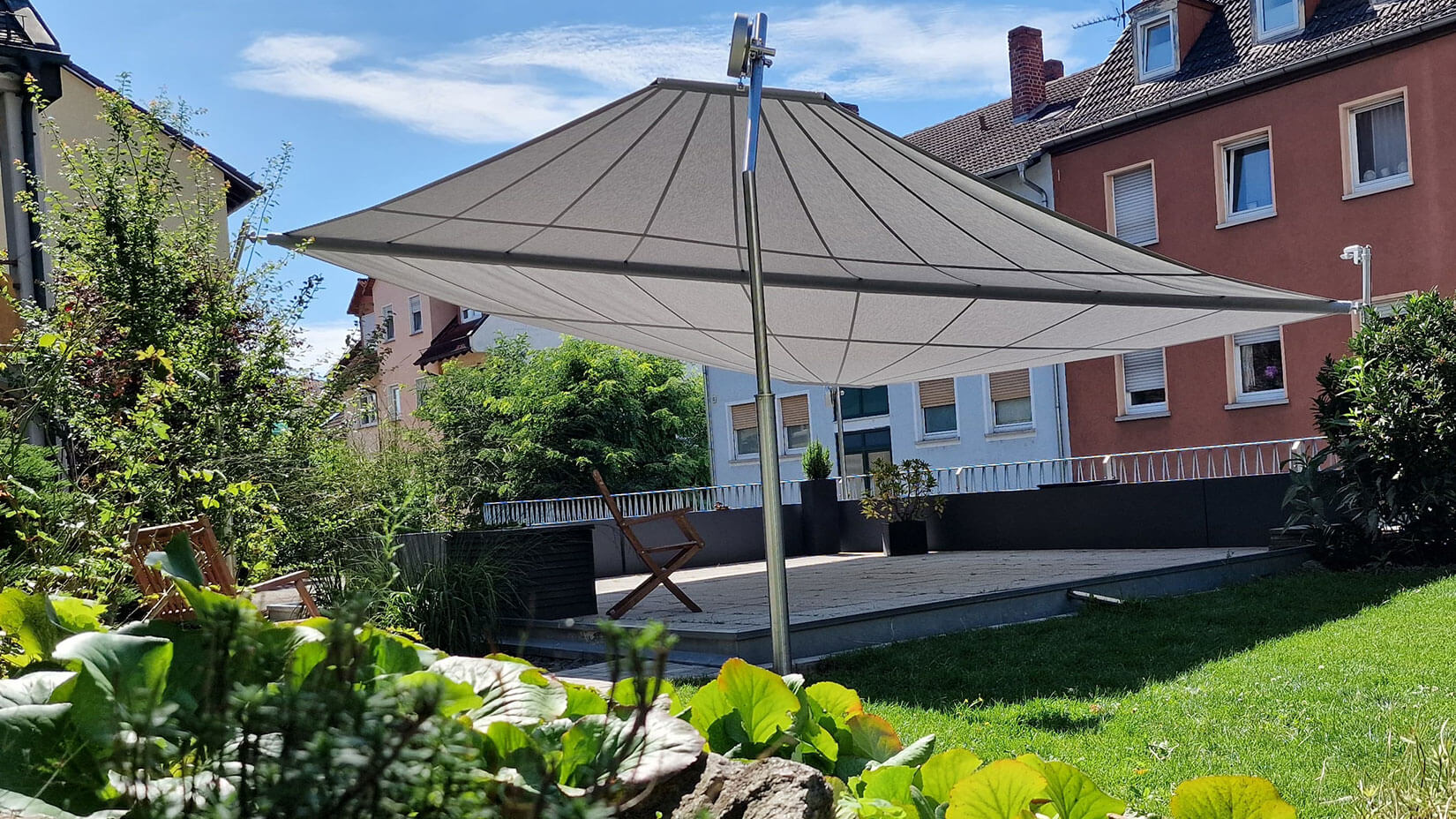 Sonnensegel für private Haushalte